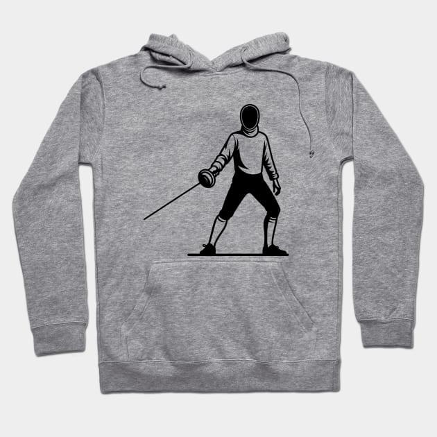 Fencer Hoodie by KayBee Gift Shop